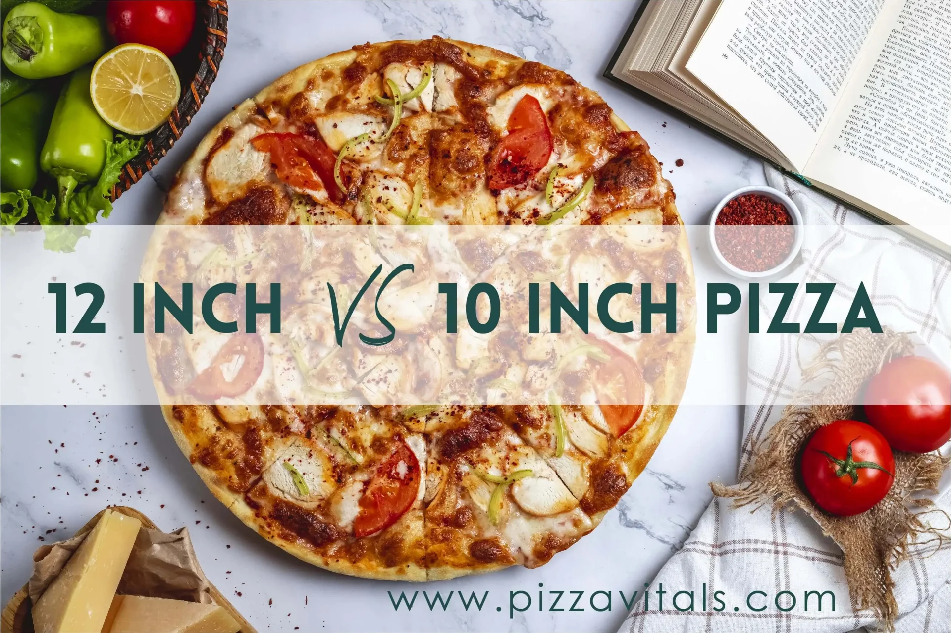 Pizza Party: 12 Inch vs 10 Inch Pizza and know How big is 10 inch pizza?