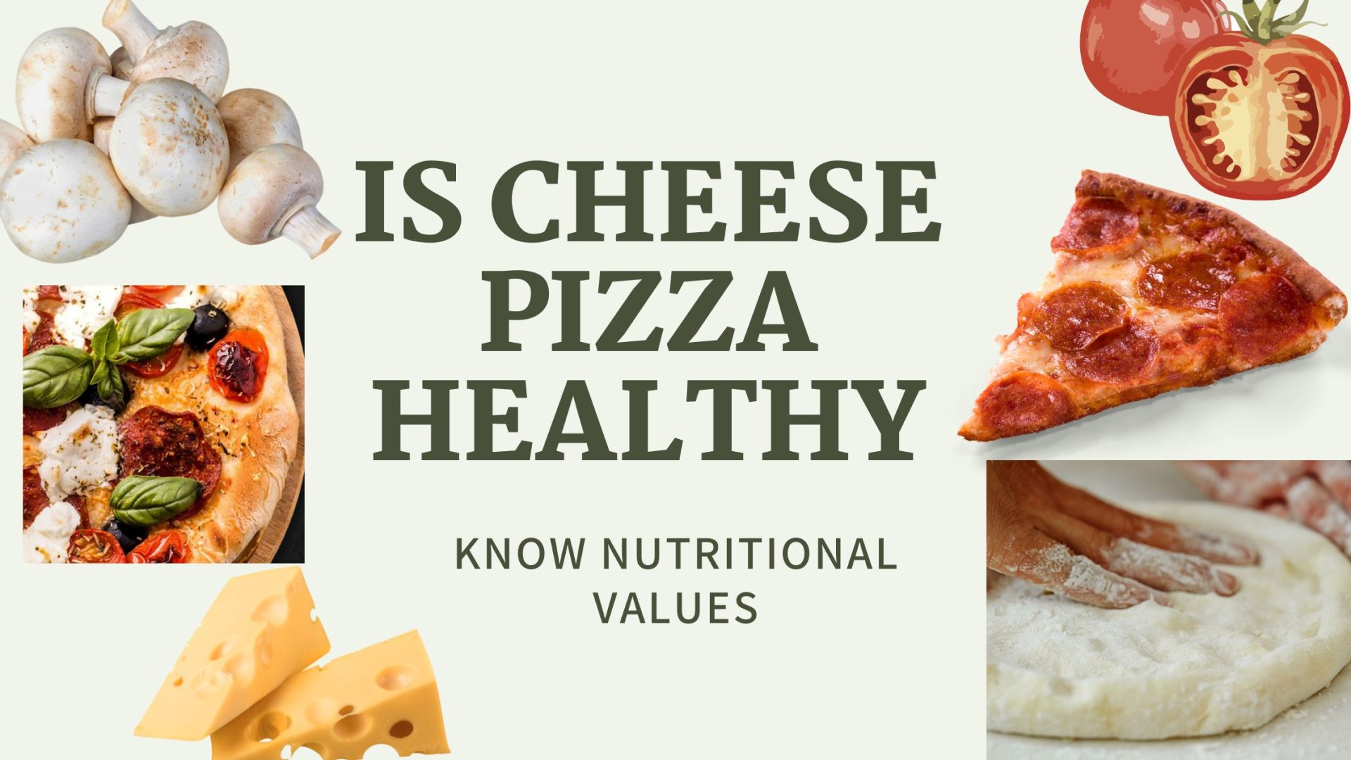 Is cheese pizza healthy? Surprising Health Benefits