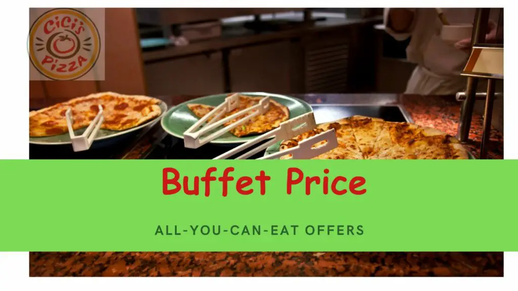 Cici's pizza buffet prices